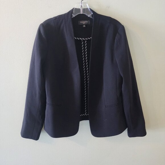Talbots Easy Travel Open Suit Jacket, Size 10P, Like New - Picture 2 of 5